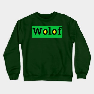 Wolof Crewneck Sweatshirt